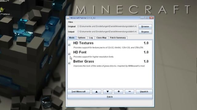 MinecraftPatcher Tutorial - HeapSize von Java erhöhen [HD] [Deutsch] смотреть онлайн
