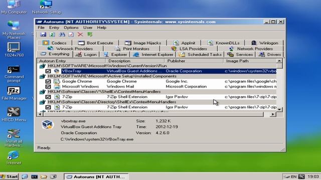 Editing Startup Programs (Autoruns) Using HBCD by Britec смотреть онлайн