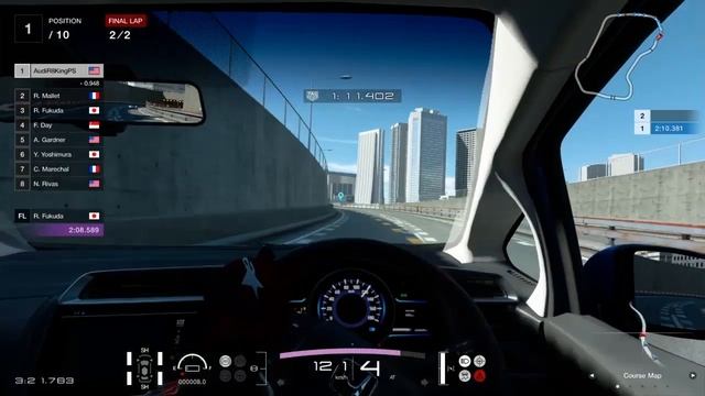 Gran Turismo Sport - Honda Fit Hybrid '14 (Gameplay) (5/10/2019) смотреть онлайн