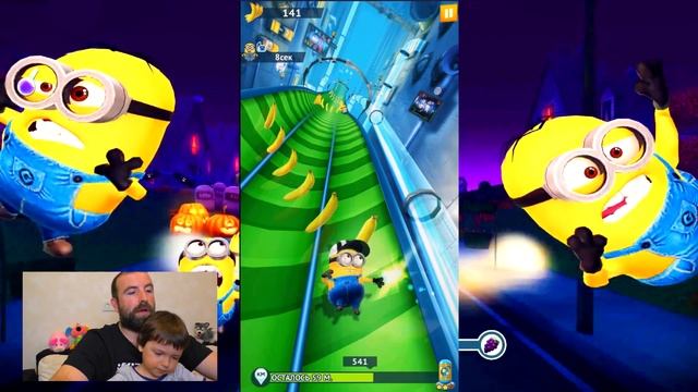Гадкий Я Minion Rush Миньоны Забег смотреть онлайн