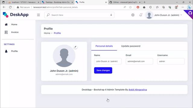 Laravel 10 e-commerce project - #12 Update Admin Profile Picture смотреть онлайн