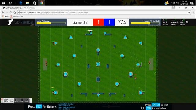 2d Paintball Gameplay- D1 5v5 смотреть онлайн