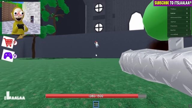 ? ESCAPE CREEPY EVIL SMURF CAT [SCARY OBBY] | LaaLaa Plays Roblox Evil Smurf Cat