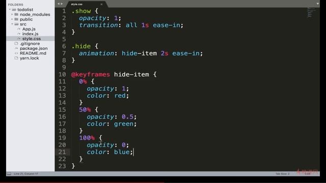 React 16.x教程｜4.12 React中使用CSS动画效果—— React系列课程从零基础到项目开发实战 смотреть онлайн