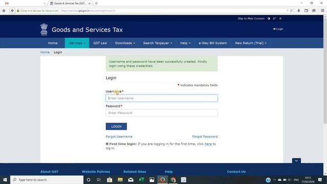 GST USER ID CREATE HOW TO CREATE USER ID LOGIN ID & PASSWORD смотреть онлайн