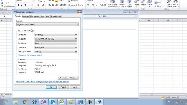 date and time in Excel - How to change Setting смотреть онлайн