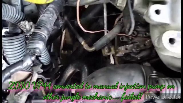 Nissan Patrol ZD30 GU Y61 manual injection pump conversion failure.....PART 1 смотреть онлайн
