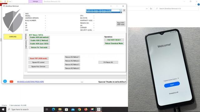 Samsung Galaxy FRP Bypass 2023 Android 13/12/11 | Enable ADB Failed Fix смотреть онлайн