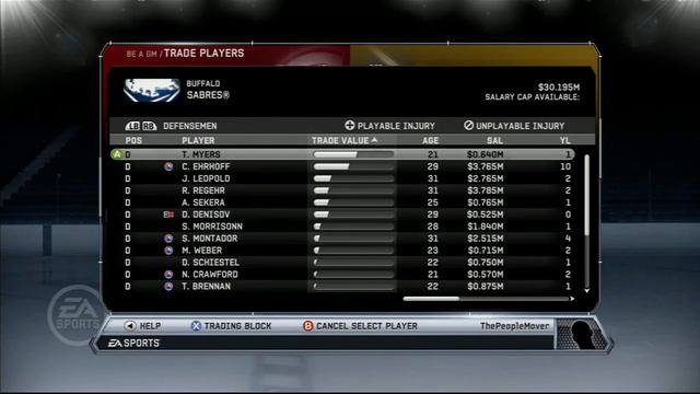 NHL 12 - Trading is Hard смотреть онлайн