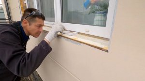 Как установить оконный отлив своими руками / Diy window ebb installation