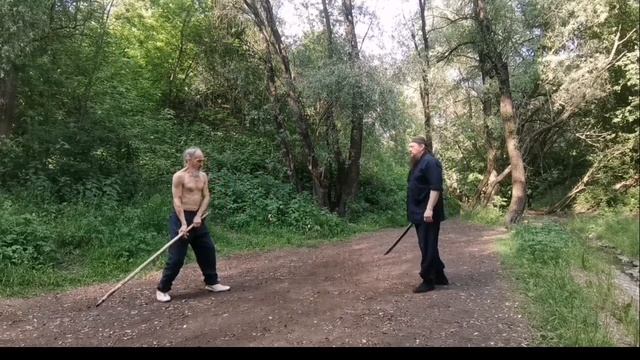 Школа Девяти сокровищ ворот. Шуан шоу дао. Двуручный меч дао. смотреть онлайн