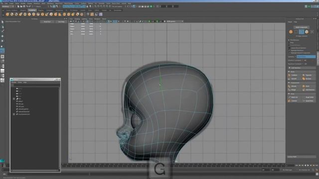 Создание персонажа в Maya смотреть онлайн