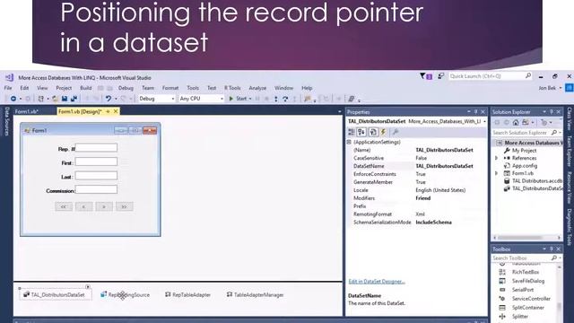 CIS 119 Access Databases With LINQ смотреть онлайн