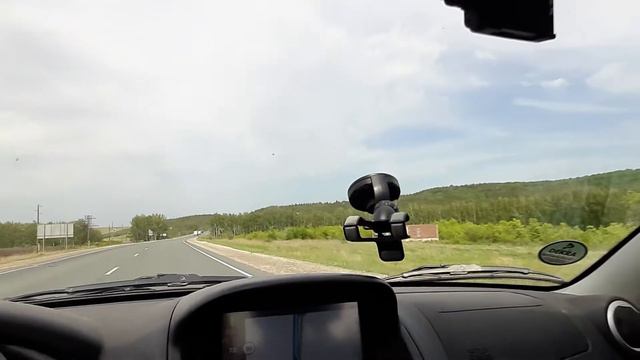 Еду на машине, разглядываю красоты около Сызрани смотреть онлайн