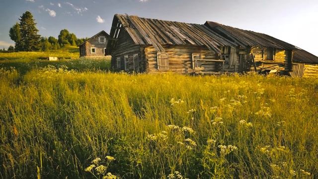 Вот и моя деревня милая и родненький дом... смотреть онлайн