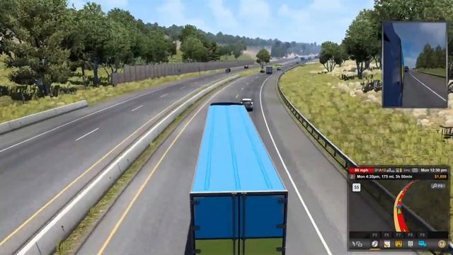 the game that lets you be a maniacal truck driver (american truck simulator) смотреть онлайн