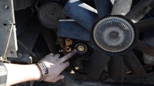 Ремонт помпы и замена натяжителя ремня (Cummins ISF 2.8)