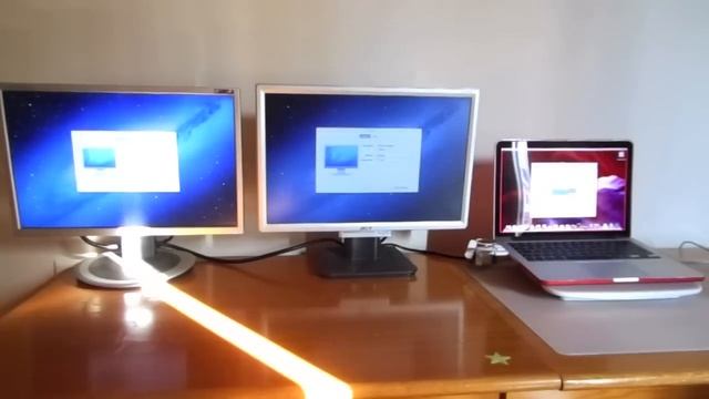 Apple MacBook Pro with Retina display & 2 external screens смотреть онлайн