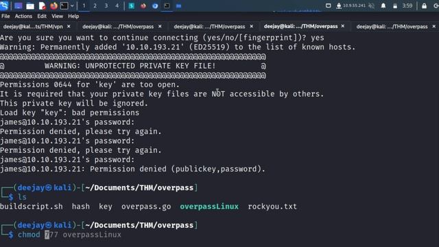 Try Hack Me - Overpass - Walkthrough смотреть онлайн