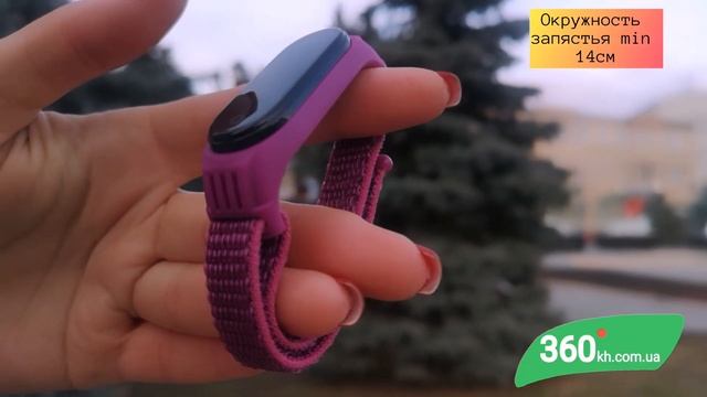 Нейлоновые ремешки для Xiaomi Mi Band 3/4 смотреть онлайн