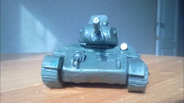 Танк Т-34-76 из пластилина смотреть онлайн