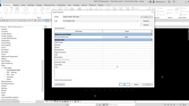 REVIT MEP 2021 - PLUMBING SYSTEMS - 39 SPECIFYING PIPE SETTINGS смотреть онлайн