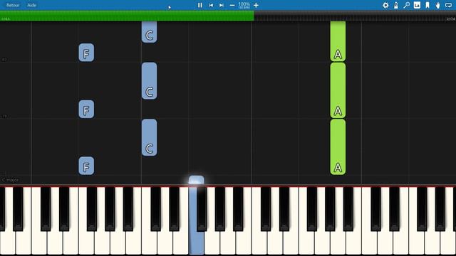 EASY piano tutorial "LET'S GO FLY A KITE" Mary Poppins, Disney, 1964, with free sheet music смотреть онлайн