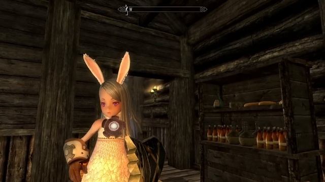 Skyrim - TERA Elin Race Mod смотреть онлайн