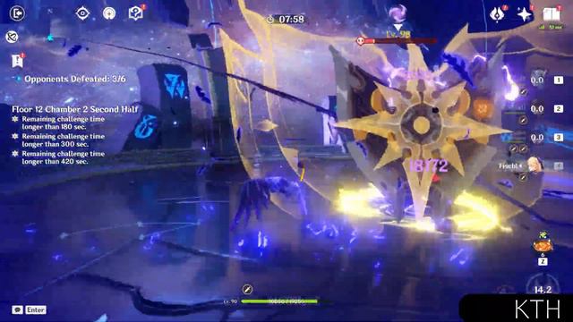 C6 Ganyu Melt & C6 Eula - Genshin Impact Abyss 3.5 - Floor 12(9 Stars) смотреть онлайн