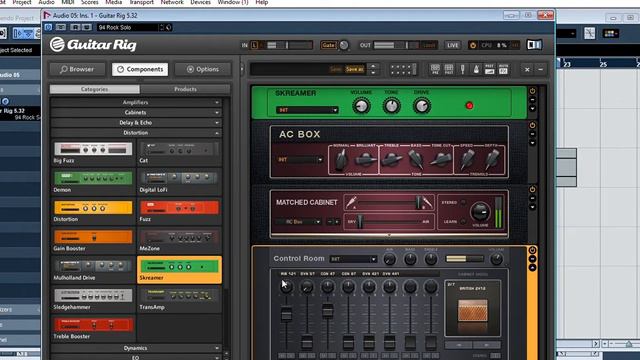GUITAR RIG 5 Control Room - Demo смотреть онлайн