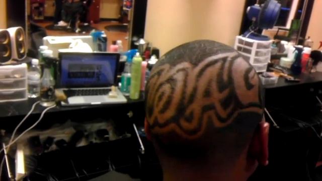 DJ TABER Swag hair cut design смотреть онлайн