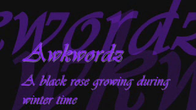A black rose growing during winter time смотреть онлайн