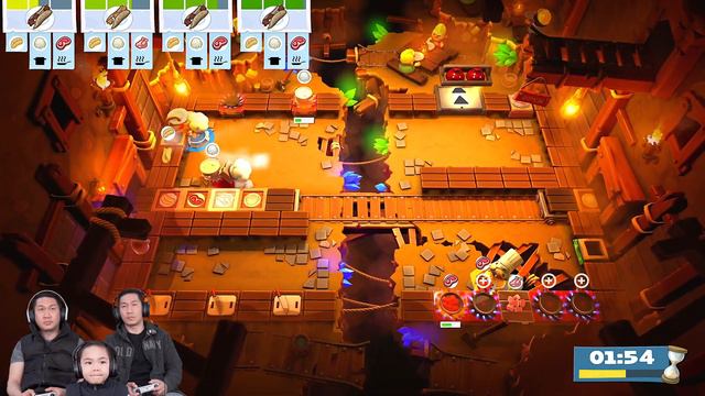 Overcooked! All You Can Eat [4K] PS5 Gameplay Walkthrough Part 3 | Kambalistic Gamerz | Episode #54 смотреть онлайн