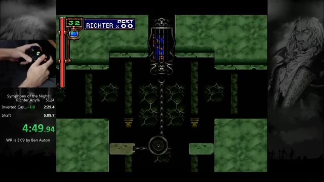 Castlevania: Symphony of the Night - Richter Speedrun in 5:08 смотреть онлайн