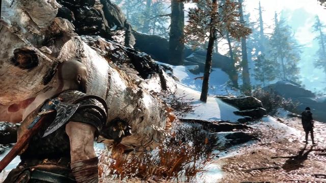 God of War PC - DLSS artifacts смотреть онлайн