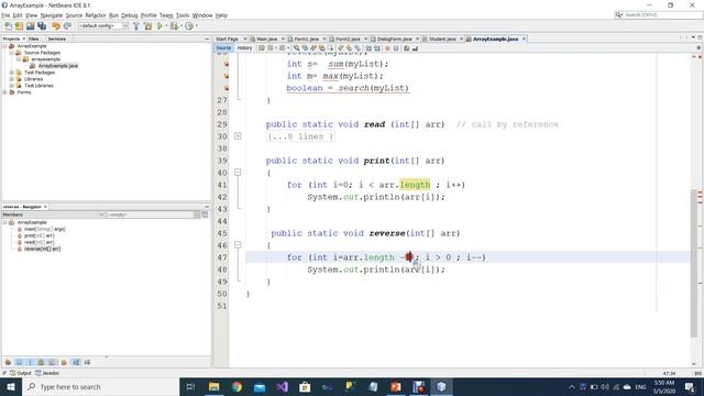 Examples of One Dimensional Array смотреть онлайн