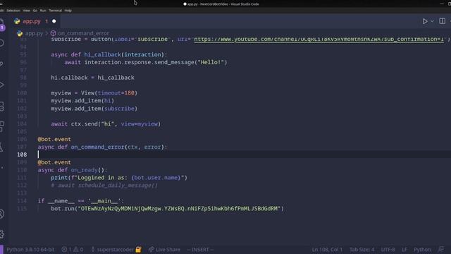 Add Cooldowns to your Commands | Discord Bot Tutorial Python Nextcord | Part 7 смотреть онлайн