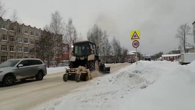 Очистка дорог 29 часть.