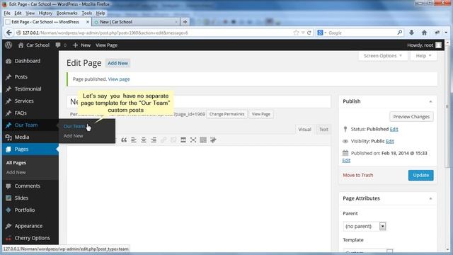 WordPress. Cherry Framework. How To Create Page Templates смотреть онлайн