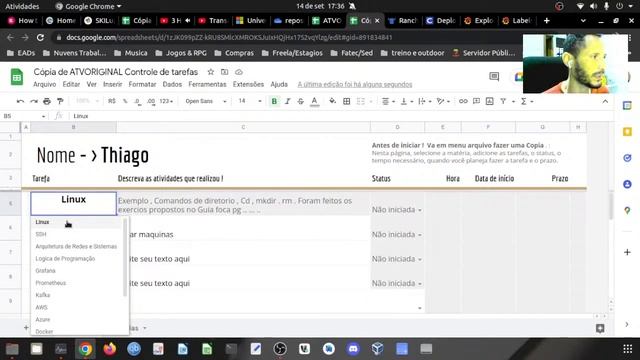 Como usar a planilha de atividades virtua Control смотреть онлайн