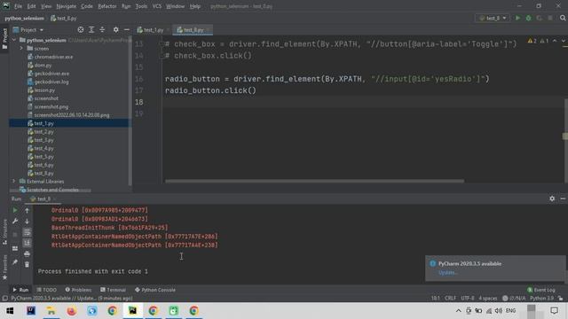 Автоматизация Selenium на Python. Взаимодействие с Radio button. 18 урок смотреть онлайн
