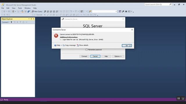 Error de Login SQL SERVER смотреть онлайн