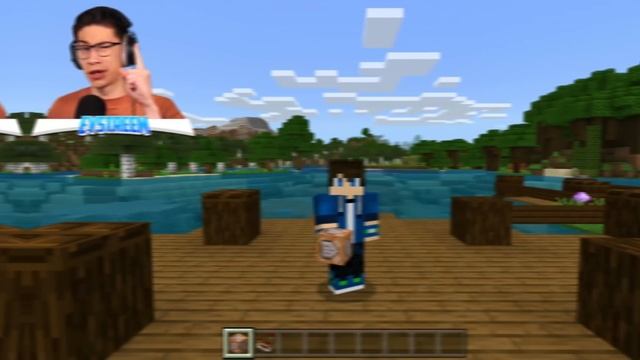 How to WALK ON WATER TRICK in Minecraft! (NO MODS!) смотреть онлайн