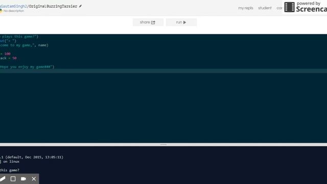 Python RPG Tutorial 1 смотреть онлайн