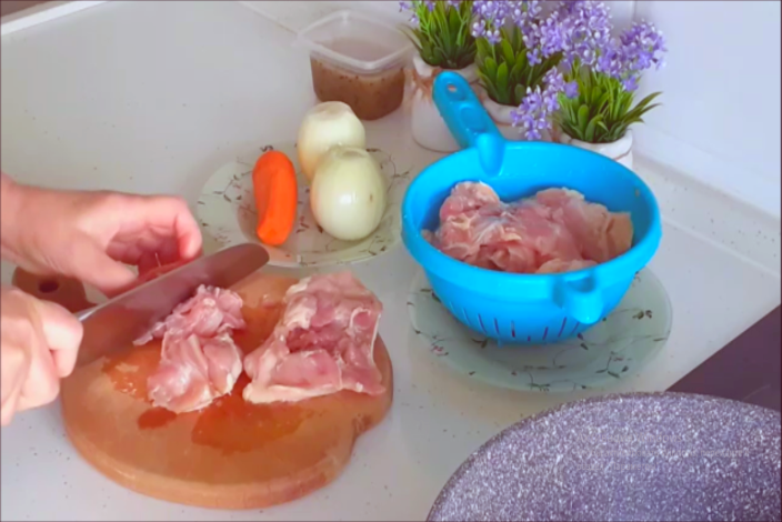 Гречка с мясом на сковороде. Как вкусно приготовить гречку.. смотреть онлайн
