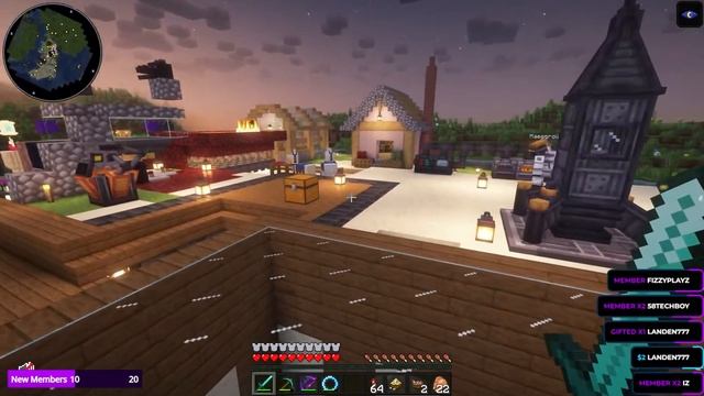 Kasai's World's First EVENT | Member-only Modded Minecraft смотреть онлайн