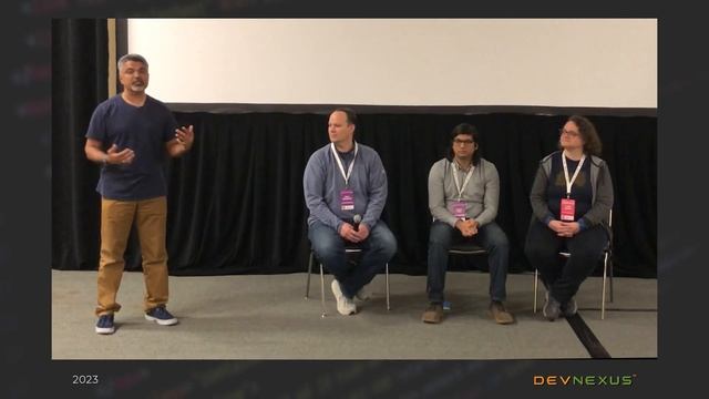 Devnexus 2023 - Panel Session Moving the Java Community Forward - Sharat Chander смотреть онлайн