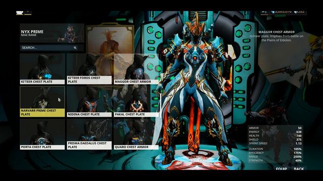 Nyx(Pasithea Skin) FASHION FRAME - Warframe ITA смотреть онлайн