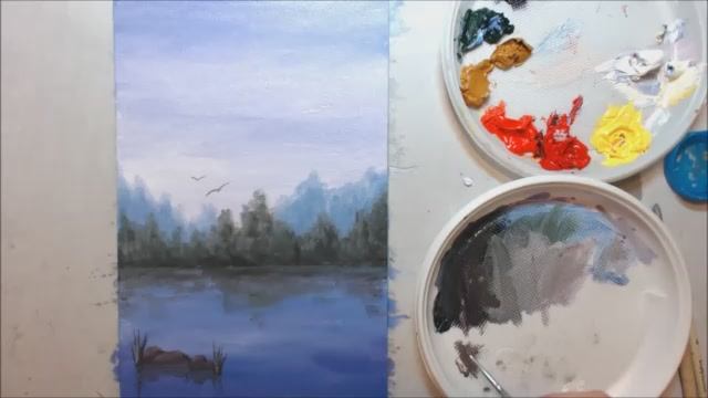 Как написать картину маслом. Простая пошаговая инструкция смотреть онлайн