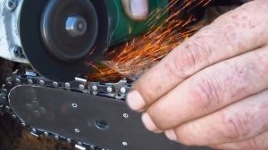 ЗАТОЧКА ЦЕПИ БЕНЗОПИЛ ДОМА ЛУЧШЕ ЗАВОДСКОЙ. Как заточить цепь. Восстановление убитой цепи - 15 мину